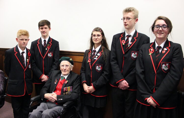 Image of Remembrance Service at The Birkenhead Park School